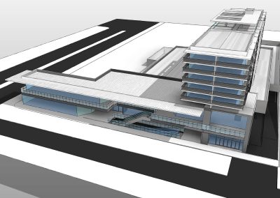 Conceptual edificio de uso mixto Gran Avenida